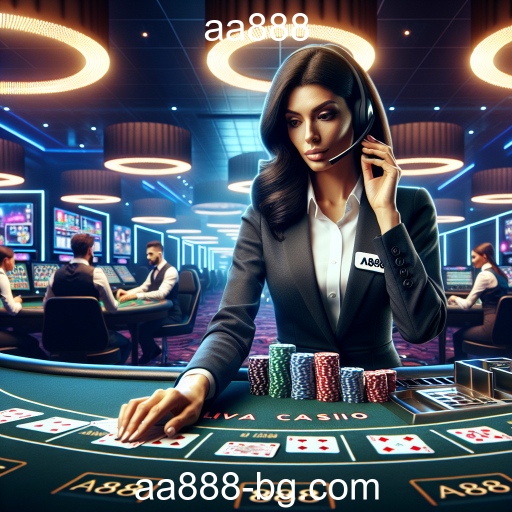 A Excitante Experiência do Live Casino no aa888